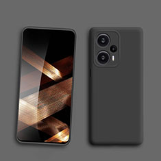 Funda Silicona Ultrafina Goma 360 Grados Carcasa para Xiaomi Poco F5 5G Negro
