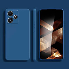 Funda Silicona Ultrafina Goma 360 Grados Carcasa para Xiaomi Poco M6 Pro 5G Azul