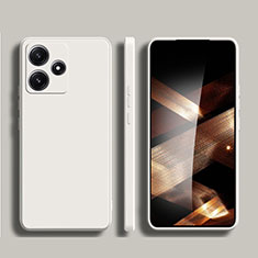 Funda Silicona Ultrafina Goma 360 Grados Carcasa para Xiaomi Redmi 12 5G Blanco