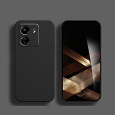 Funda Silicona Ultrafina Goma 360 Grados Carcasa para Xiaomi Redmi 13C Negro