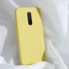 Funda Silicona Ultrafina Goma 360 Grados Carcasa para Xiaomi Redmi K30 4G Amarillo
