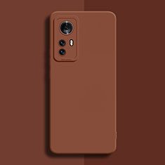 Funda Silicona Ultrafina Goma 360 Grados Carcasa para Xiaomi Redmi Note 12S Marron