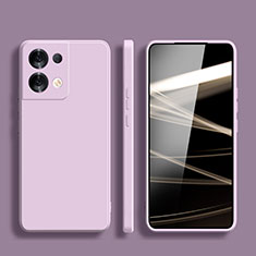 Funda Silicona Ultrafina Goma 360 Grados Carcasa para Xiaomi Redmi Note 13 5G Purpura Claro