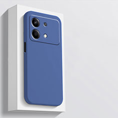 Funda Silicona Ultrafina Goma 360 Grados Carcasa para Xiaomi Redmi Note 13R Pro 5G Azul