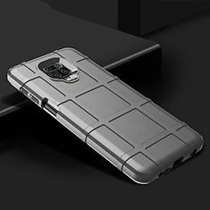 Funda Silicona Ultrafina Goma 360 Grados Carcasa para Xiaomi Redmi Note 9 Pro Max Plata