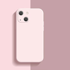 Funda Silicona Ultrafina Goma 360 Grados Carcasa S01 para Apple iPhone 13 Mini Rosa