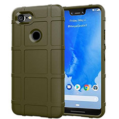 Funda Silicona Ultrafina Goma 360 Grados Carcasa S01 para Google Pixel 3 XL Verde