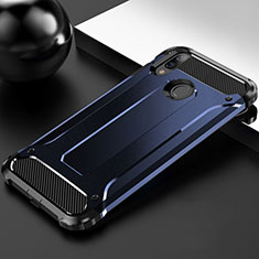 Funda Silicona Ultrafina Goma 360 Grados Carcasa S01 para Huawei Enjoy 9 Plus Azul