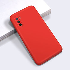 Funda Silicona Ultrafina Goma 360 Grados Carcasa S01 para Huawei Mate 40 Lite 5G Rojo