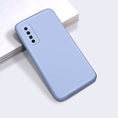 Funda Silicona Ultrafina Goma 360 Grados Carcasa S01 para Huawei Nova 7 Pro 5G Azul Cielo