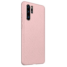 Funda Silicona Ultrafina Goma 360 Grados Carcasa S01 para Huawei P30 Pro New Edition Oro Rosa