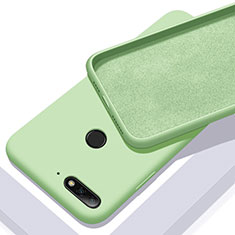 Funda Silicona Ultrafina Goma 360 Grados Carcasa S01 para Huawei Y6 (2018) Verde