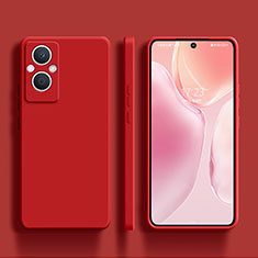 Funda Silicona Ultrafina Goma 360 Grados Carcasa S01 para OnePlus Nord N20 5G Rojo