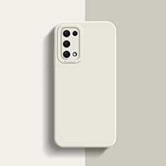 Funda Silicona Ultrafina Goma 360 Grados Carcasa S01 para OnePlus Nord N200 5G Blanco