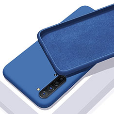 Funda Silicona Ultrafina Goma 360 Grados Carcasa S01 para Oppo F15 Azul