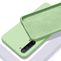 Funda Silicona Ultrafina Goma 360 Grados Carcasa S01 para Oppo F15 Verde