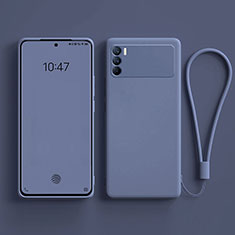 Funda Silicona Ultrafina Goma 360 Grados Carcasa S01 para Oppo K9 Pro 5G Gris Lavanda