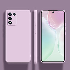 Funda Silicona Ultrafina Goma 360 Grados Carcasa S01 para Oppo K9S 5G Purpura Claro