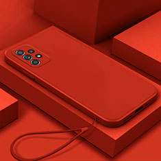 Funda Silicona Ultrafina Goma 360 Grados Carcasa S01 para Samsung Galaxy A23 5G Rojo