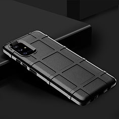 Funda Silicona Ultrafina Goma 360 Grados Carcasa S01 para Samsung Galaxy A71 4G A715 Negro