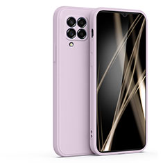 Funda Silicona Ultrafina Goma 360 Grados Carcasa S01 para Samsung Galaxy F22 4G Purpura Claro