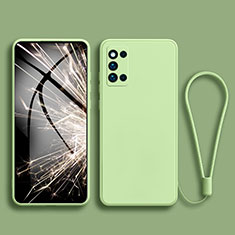 Funda Silicona Ultrafina Goma 360 Grados Carcasa S01 para Samsung Galaxy F52 5G Menta Verde