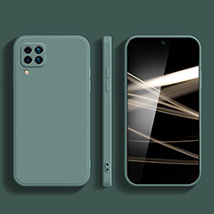 Funda Silicona Ultrafina Goma 360 Grados Carcasa S01 para Samsung Galaxy F62 5G Verde Noche