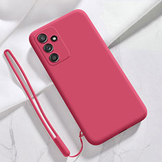 Funda Silicona Ultrafina Goma 360 Grados Carcasa S01 para Samsung Galaxy M13 4G Rojo