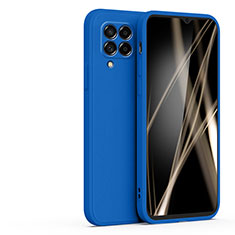 Funda Silicona Ultrafina Goma 360 Grados Carcasa S01 para Samsung Galaxy M22 4G Azul