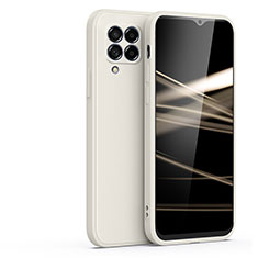 Funda Silicona Ultrafina Goma 360 Grados Carcasa S01 para Samsung Galaxy M42 5G Blanco