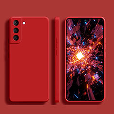 Funda Silicona Ultrafina Goma 360 Grados Carcasa S01 para Samsung Galaxy S22 5G Rojo