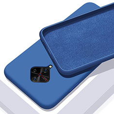 Funda Silicona Ultrafina Goma 360 Grados Carcasa S01 para Vivo X50 Lite Azul