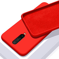 Funda Silicona Ultrafina Goma 360 Grados Carcasa S01 para Xiaomi Poco X2 Rojo