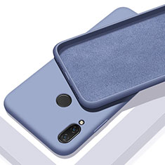 Funda Silicona Ultrafina Goma 360 Grados Carcasa S01 para Xiaomi Redmi Note 7 Azul Cielo