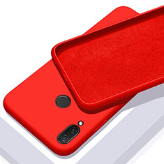 Funda Silicona Ultrafina Goma 360 Grados Carcasa S01 para Xiaomi Redmi Note 7 Pro Rojo