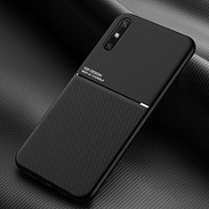 Funda Silicona Ultrafina Goma 360 Grados Carcasa S02 para Huawei Enjoy 10e Negro