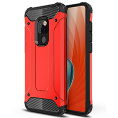 Funda Silicona Ultrafina Goma 360 Grados Carcasa S02 para Huawei Mate 20 Rojo