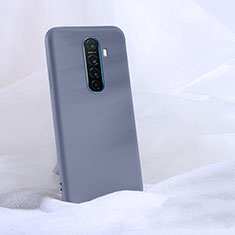 Funda Silicona Ultrafina Goma 360 Grados Carcasa S02 para Oppo Reno Ace Gris