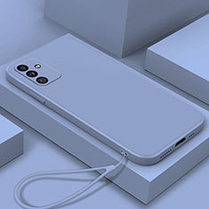 Funda Silicona Ultrafina Goma 360 Grados Carcasa S02 para Samsung Galaxy A15 5G Gris Lavanda
