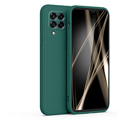 Funda Silicona Ultrafina Goma 360 Grados Carcasa S02 para Samsung Galaxy A42 5G Verde Noche