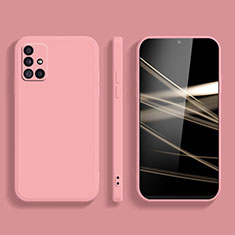 Funda Silicona Ultrafina Goma 360 Grados Carcasa S02 para Samsung Galaxy A51 4G Rosa