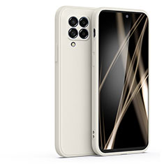 Funda Silicona Ultrafina Goma 360 Grados Carcasa S02 para Samsung Galaxy F62 5G Blanco