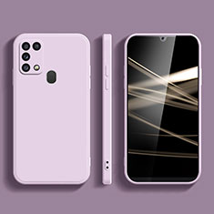 Funda Silicona Ultrafina Goma 360 Grados Carcasa S02 para Samsung Galaxy M21s Purpura Claro