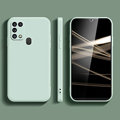 Funda Silicona Ultrafina Goma 360 Grados Carcasa S02 para Samsung Galaxy M31 Prime Edition Menta Verde