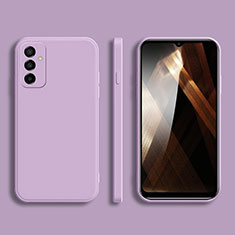 Funda Silicona Ultrafina Goma 360 Grados Carcasa S02 para Samsung Galaxy M44 5G Purpura Claro