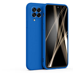Funda Silicona Ultrafina Goma 360 Grados Carcasa S02 para Samsung Galaxy M62 4G Azul