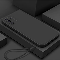 Funda Silicona Ultrafina Goma 360 Grados Carcasa S02 para Samsung Galaxy Quantum2 5G Negro