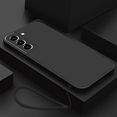 Funda Silicona Ultrafina Goma 360 Grados Carcasa S02 para Samsung Galaxy S22 5G Negro