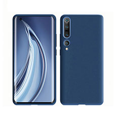 Funda Silicona Ultrafina Goma 360 Grados Carcasa S02 para Xiaomi Mi 10 Pro Azul