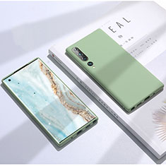 Funda Silicona Ultrafina Goma 360 Grados Carcasa S02 para Xiaomi Mi 10 Verde